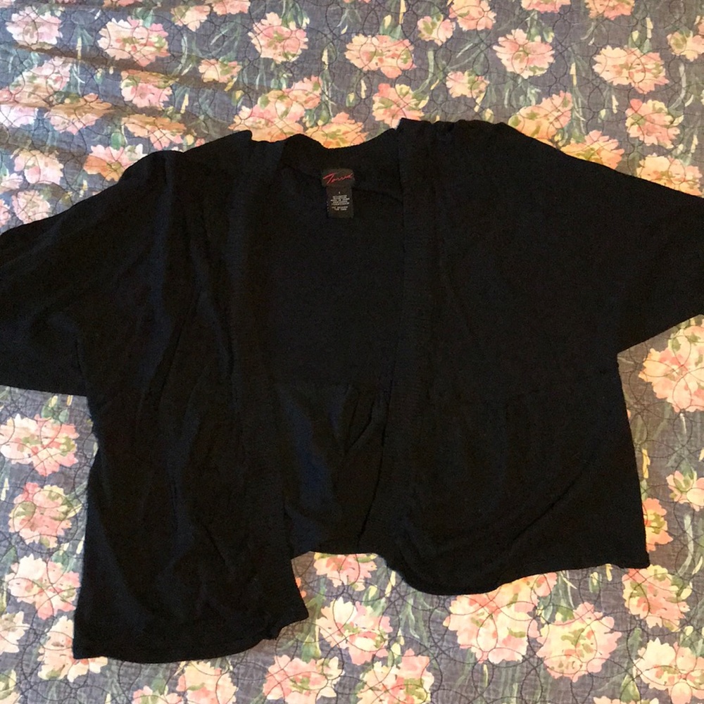 Black Bolero/ Shrug cardigan